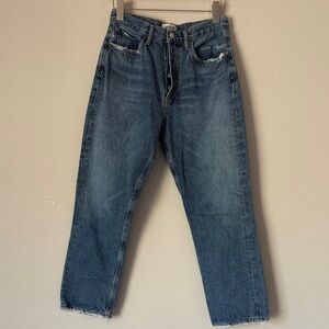 Agolde Vintage Wash Straight Jeans